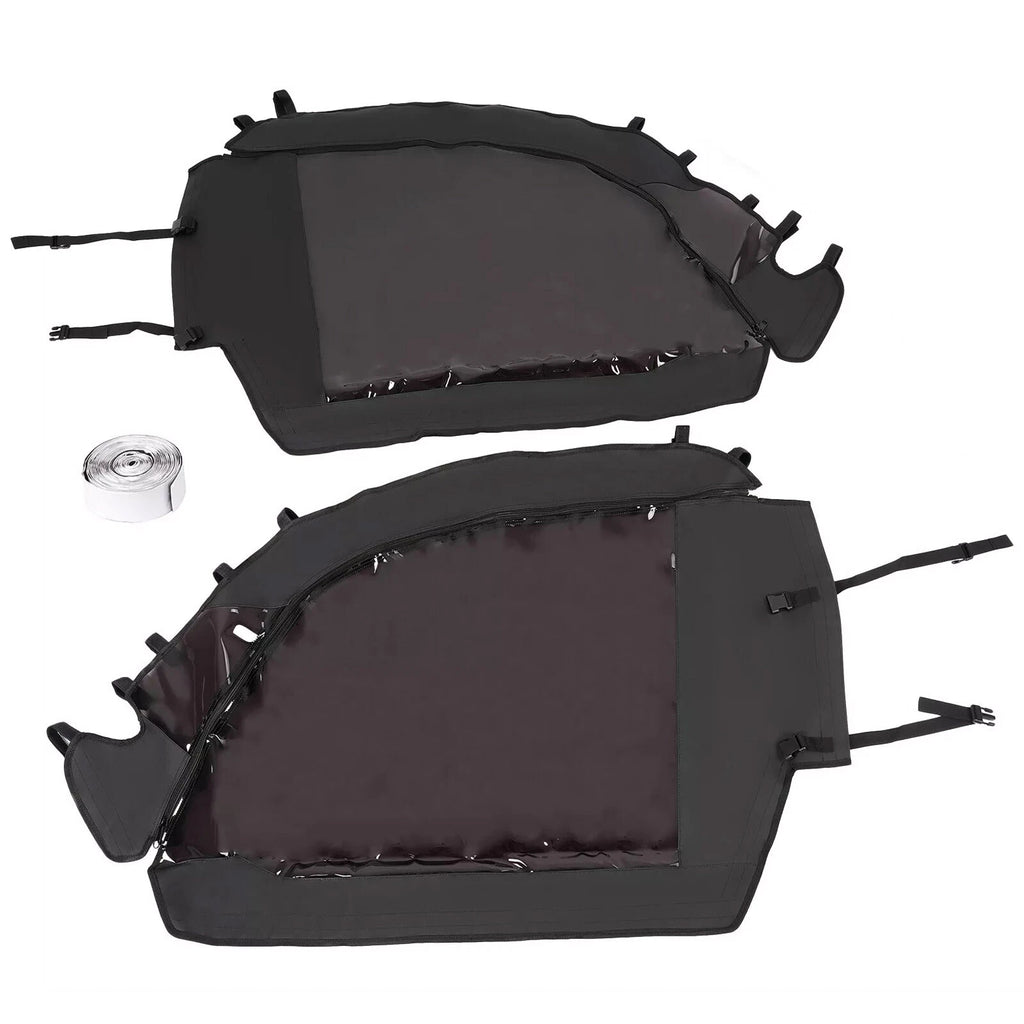 Upper Soft Doors for CFMOTO ZForce 500 800 800EX 1000 (2014–2022) w/Zippered Window