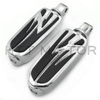 Chrome Flash Lightning FootPeg for Victory King Pin (Rear)