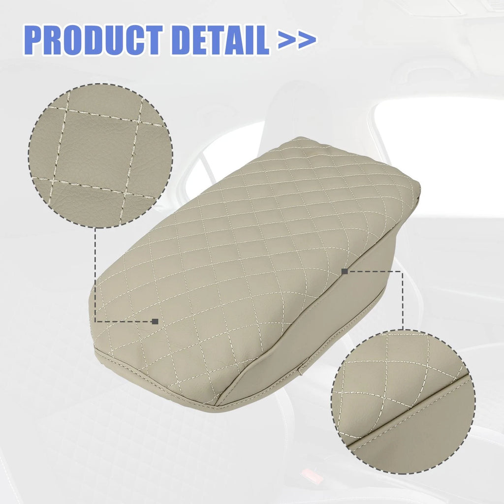 Center Console Lid Armrest Cover for Ford Explorer (2011–2019) Beige