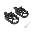 CNC Wide Fat Foot Pegs for Harley Dyna Sportster Fatboy