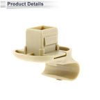 Sun Visor Holder Clip for Mazda 3 5 6 CX-7 CX-9 RX-8 MPV (No.LC6269261B77) Beige