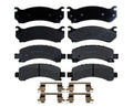 Set of 4 Semi-Met Brake Pads for Chevrolet Express/Savana 2500 (2003–2023)