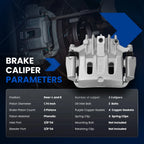 Rear Brake Calipers for Ford F-250 F-350 Super Duty Excursion (2000-2004)