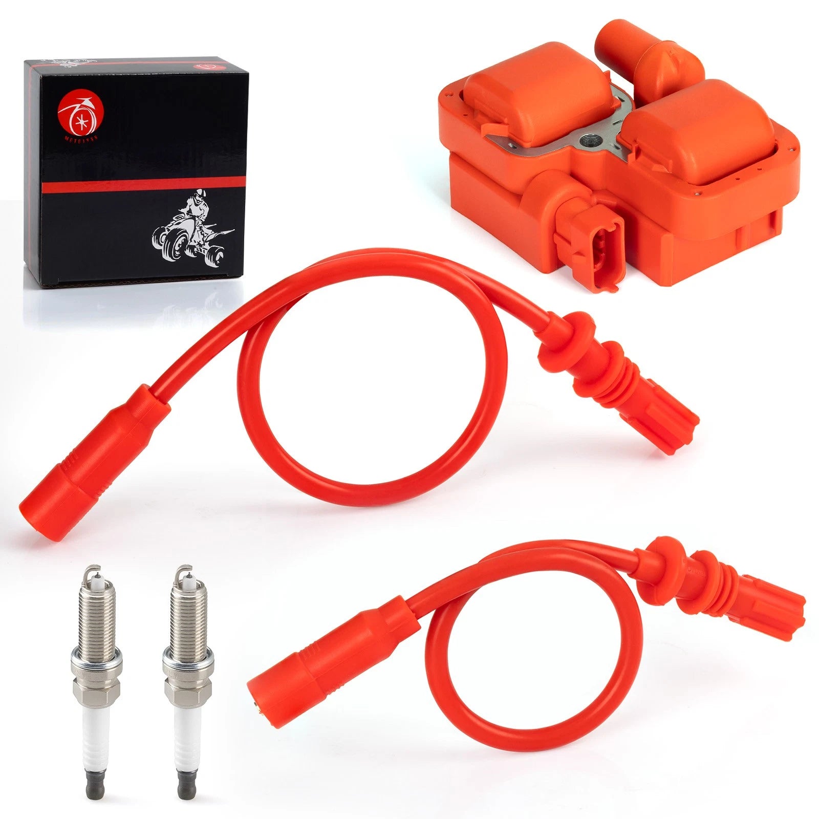 Ignition Coil & Wires for Polaris Sportsman 1000, Scrambler 1000, SP 850 (2014–2023)