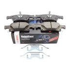 Set of 4 Bosch QuietCast Rear Ceramic Brake Pads for Durango Grand Cherokee (2011–2020)