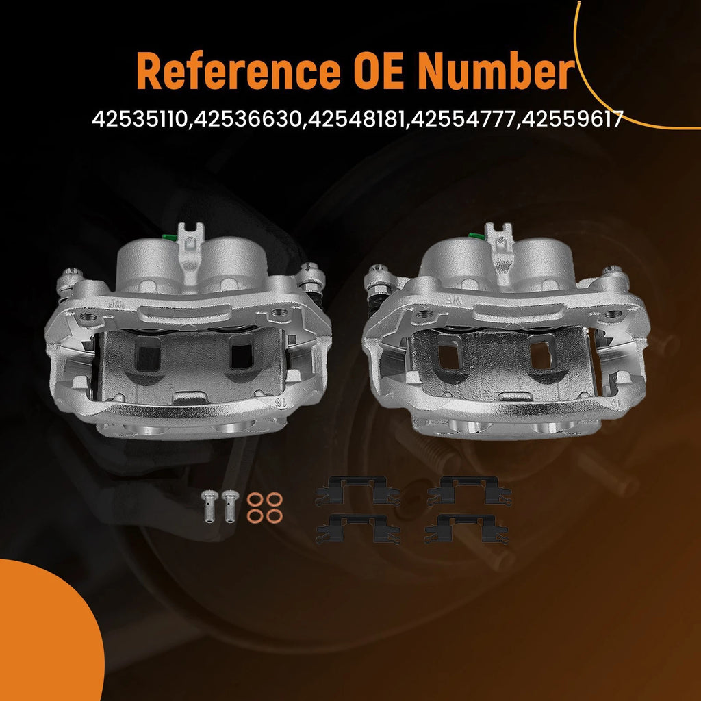 Front Brake Caliper Pair for Nissan Frontier Pathfinder Xterra (2005-2015)
