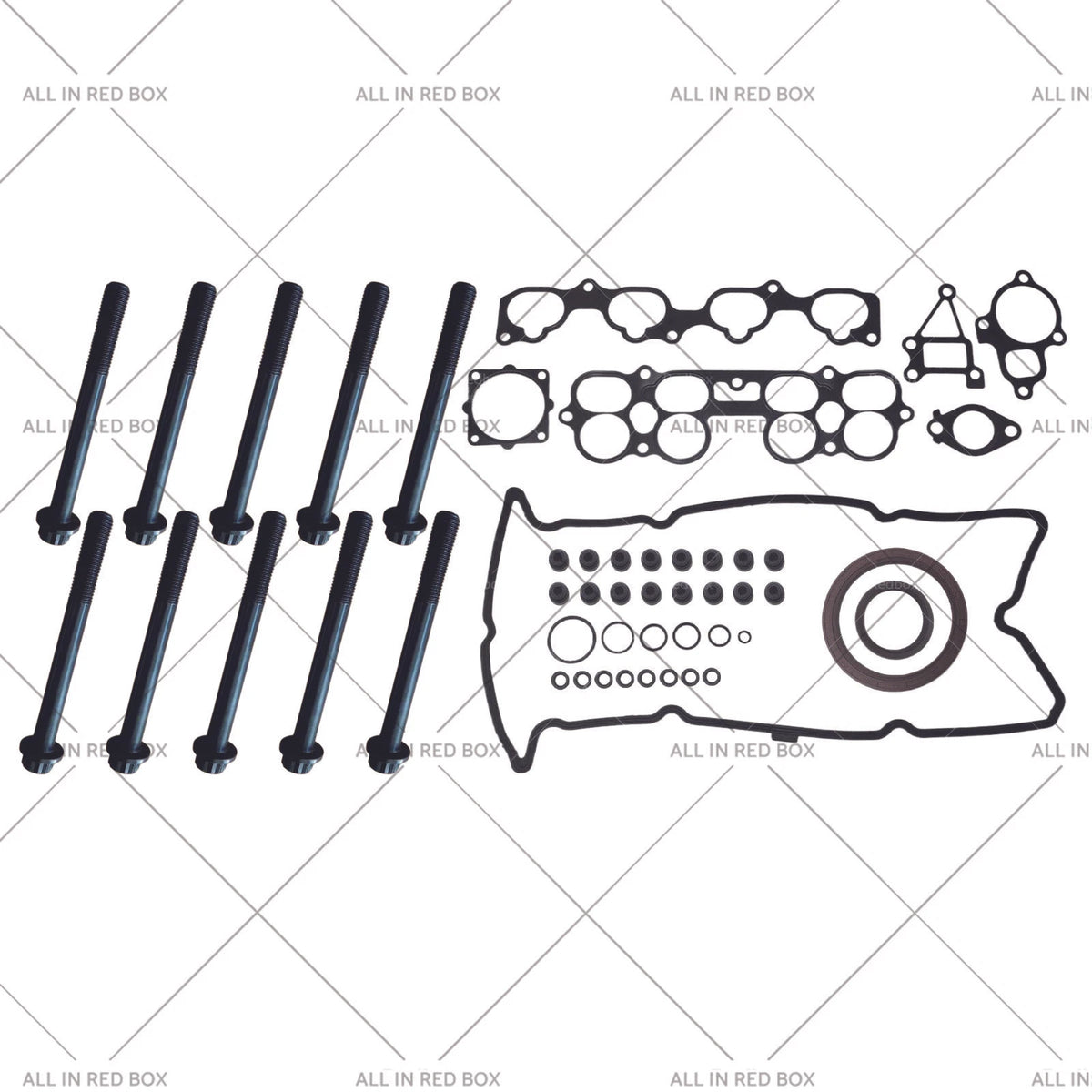 VRS Head Gasket Kit & Bolt Set for Nissan Xtrail T30 2.5 QR25DE (2001–2007)