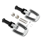 Passenger Footpegs Support Mounts for Harley Softail Street Fat Bob (2018-2025)