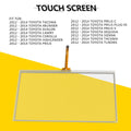 6" Touch Screen Glass Digitizer for Toyota Prius (2012–2014)