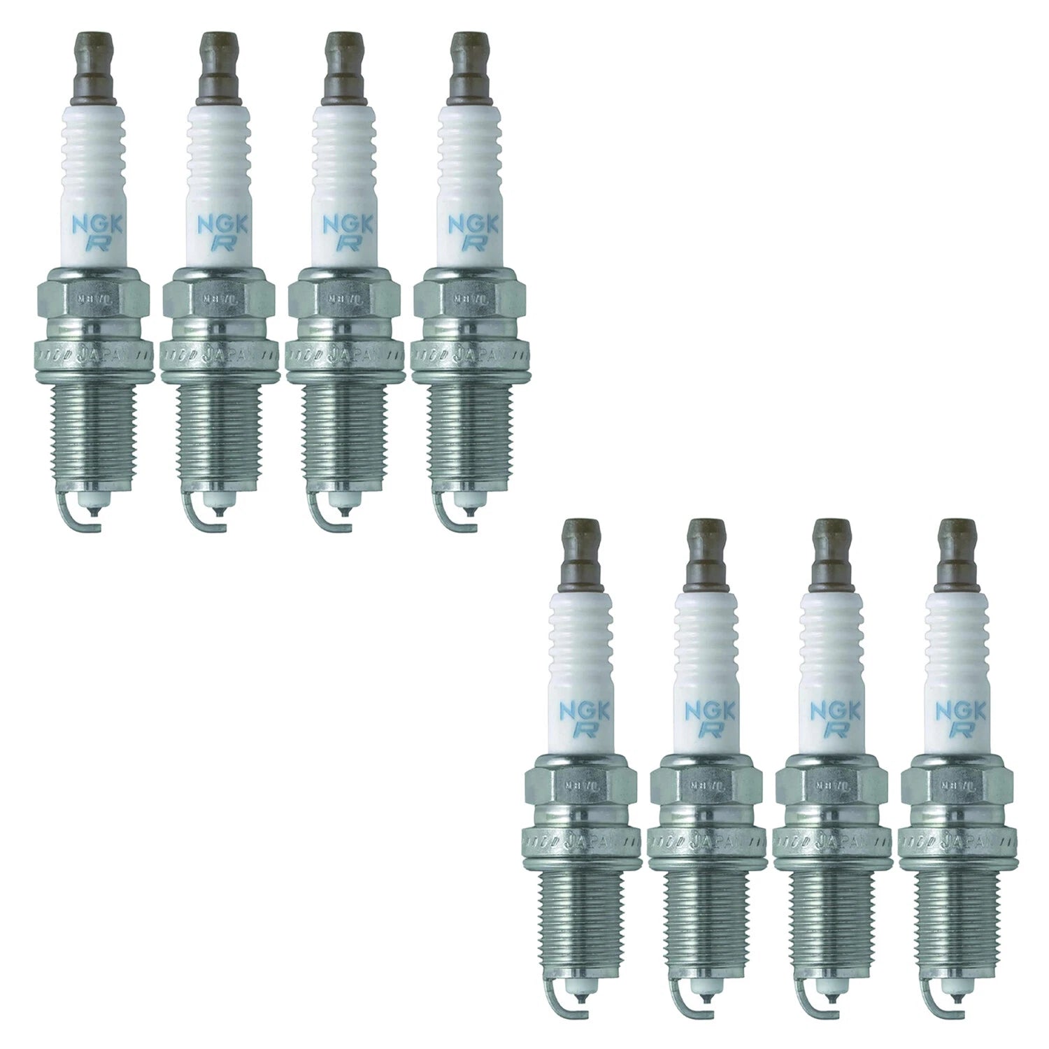 Set of 8 NGK V-Power Spark Plugs 3686 for Electra Caprice Safari (5.0 V8)