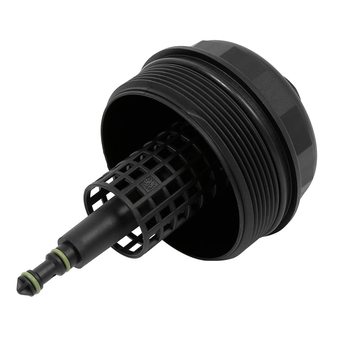 Black Oil Filter Cap Cover 11421744000 for BMW E88 E90 E60 E63 (2007–2013)
