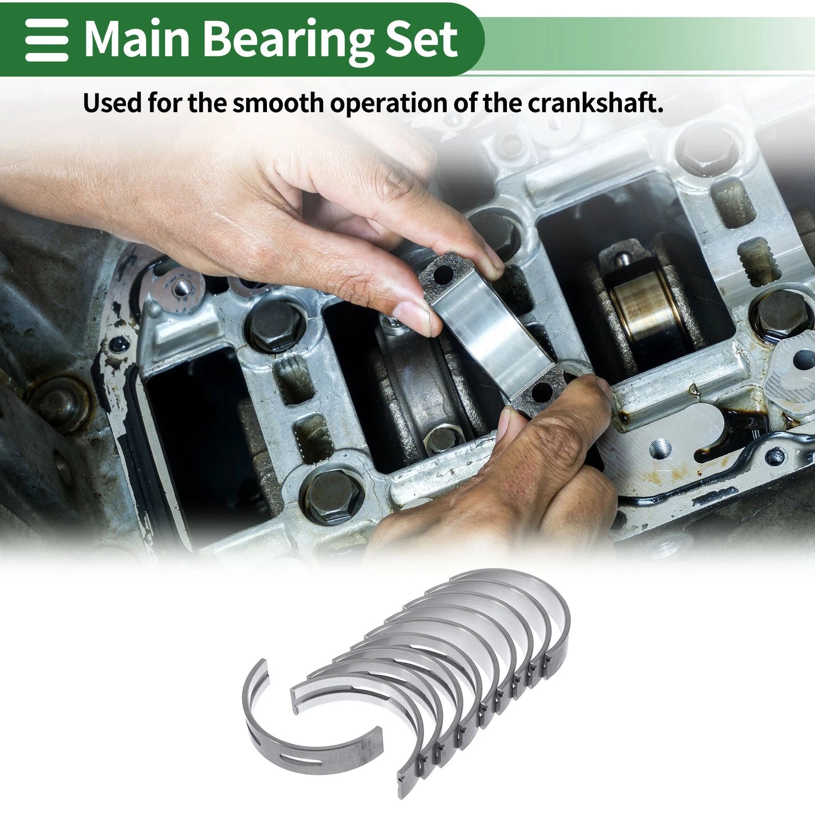 Main Bearing Set No.06H105561L for Audi A3 (2008–2013)