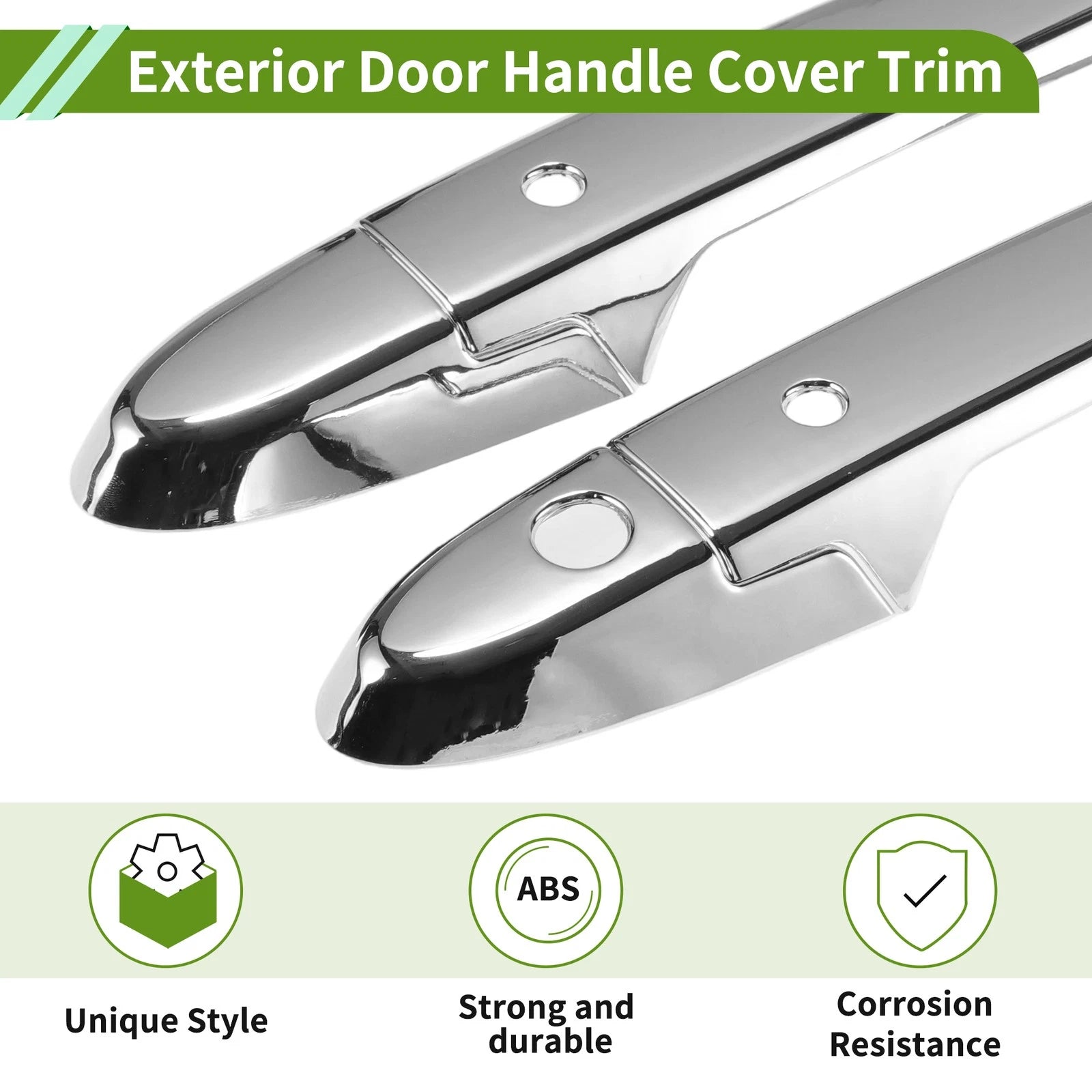Set of 2 Door Handle Covers for Honda HR-V (2016–2020) Plating