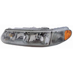 Replacement Driver Side Head Light Lens/Housing w/Cornering Light