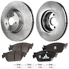 Front Brake Disc and Pad Kit for Ford Escape, Lincoln MKC (2019)