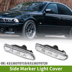 Left+Right Side Marker Light Covers for BMW (1999-2001)