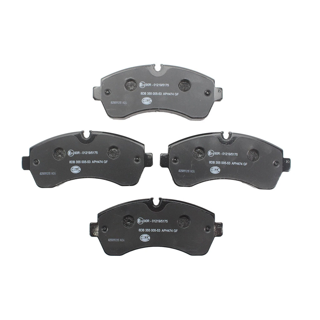 DuraGo Front Rotors & Low-Met Disc Brake Pad Kit for W907 Sprinter 1500 3500 (2007–2018)