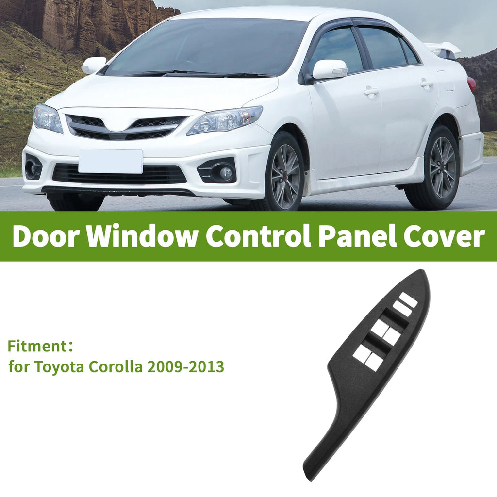 Front Side Window Switch Bezel Cover for Toyota Corolla (2009–2013) No. 7423202720B1