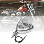 LED Front Headlight for Chopper/Bobber/Cafe Racer