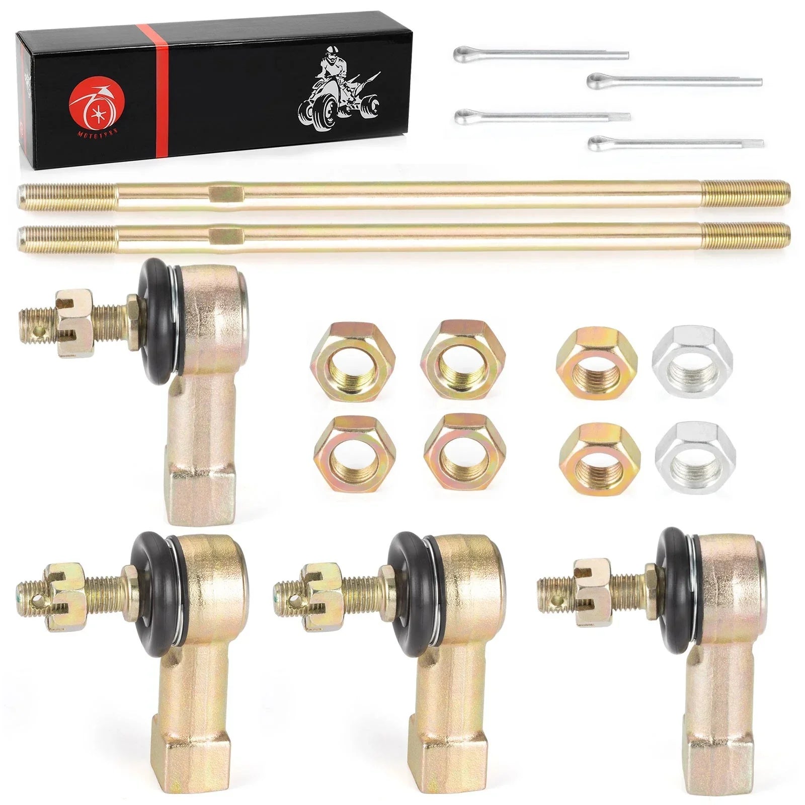 2 x Tie Rod Ends Kit for Honda TRX450R TRX450ER (2004–2013)