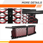Badgeless Diamond Mesh Front Bumper Grille for Silverado 1500 LT RST (2022–2026)