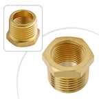 1pc Brass Pipe Fitting 18NPT, 14NPT, 38NPT for Automotive Applications