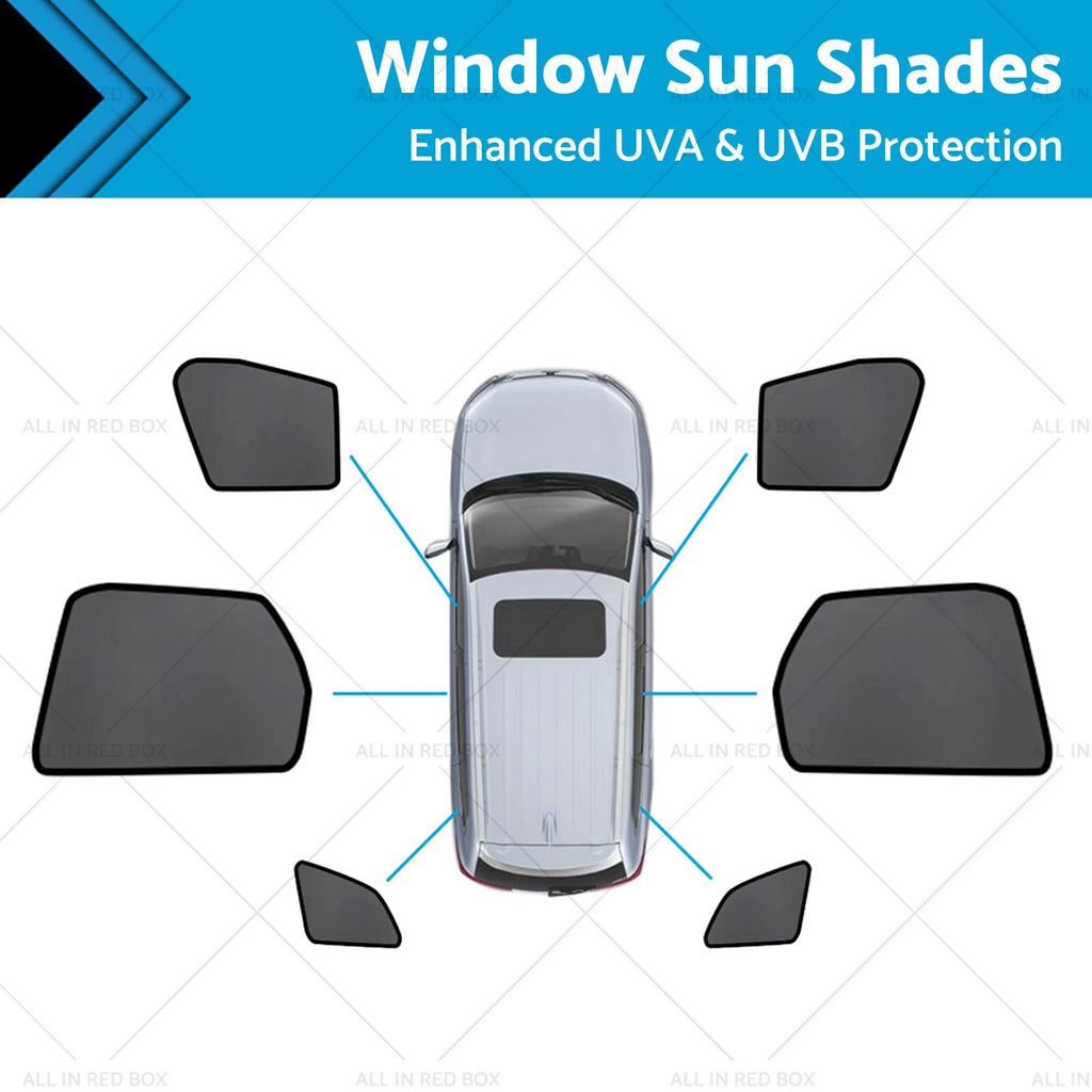 Magnetic Mesh Sun Blind Shades for Volvo XC60 (2017–2024)