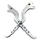Chrome Hand Brake Clutch Levers for Suzuki Hayabusa GSXR1300 (1999–2007)