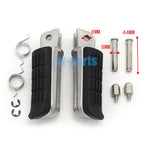 Front Footrest Foot Pegs for Honda CBR500F (1987–1991), CBR500R (2014–2018), CBF500 (2004–2006)