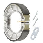 Rear Brake Shoes Kit w/ Pins for Honda Rancher 400 TRX400FA TRX400FGA (2004–2007)