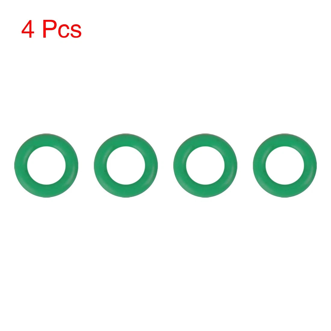 Set of 4 Diesel Fuel Injector Green Rubber O-Ring Seal Gasket for Ford Transit 