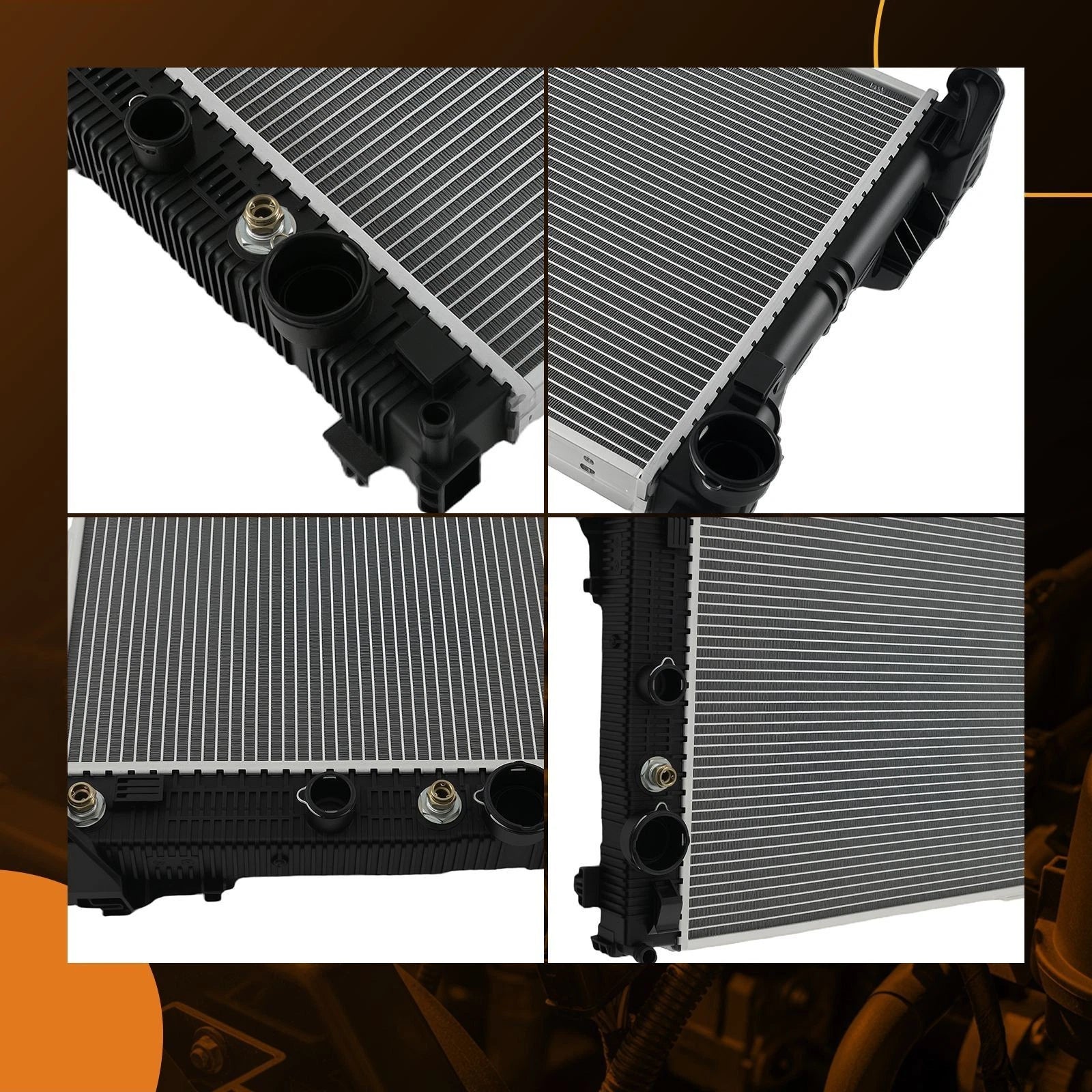 Coolant Radiator for Mercedes-Benz E400/E550 W212/W213 (2012-2017)
