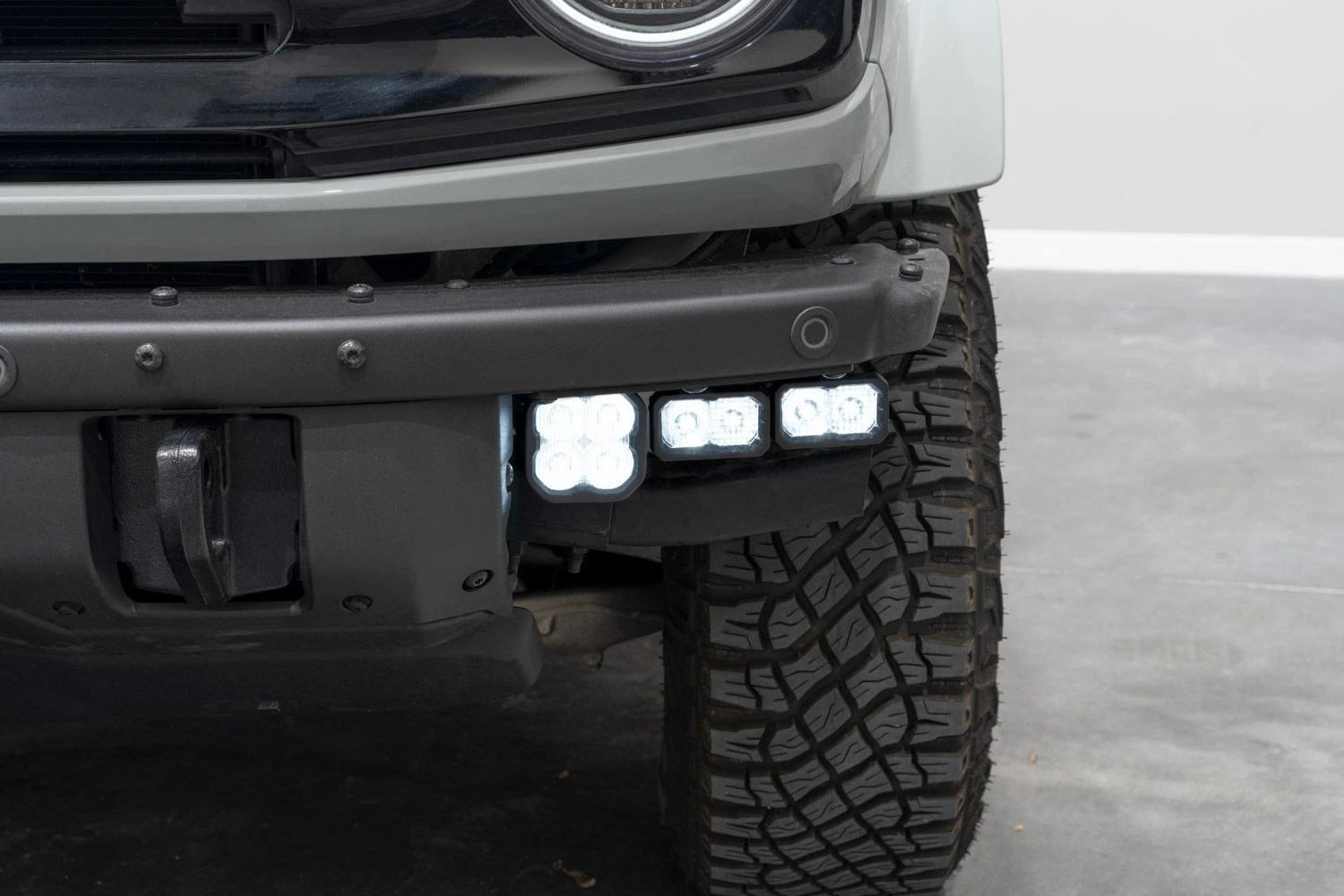 Diode Dynamics Fog Pocket Kit for 2021-2025 Ford Bronco with Steel Bumper White Sport