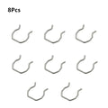 8 Pcs Fuel Injector Connector Clips for Ford 6.0L Pickup (2003-2007)