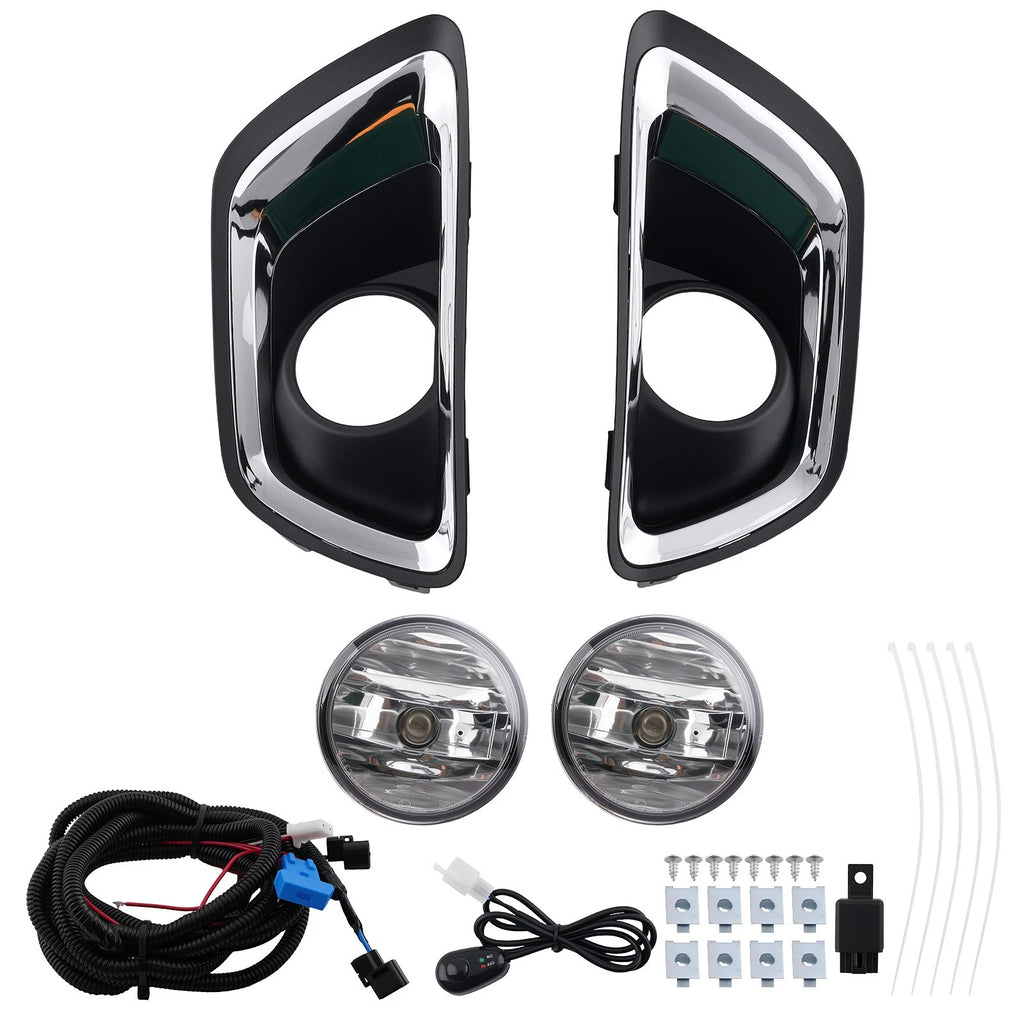 Bumper Fog Lights for Chevy Colorado (2015–2020) - Includes Wiring & Bulbs