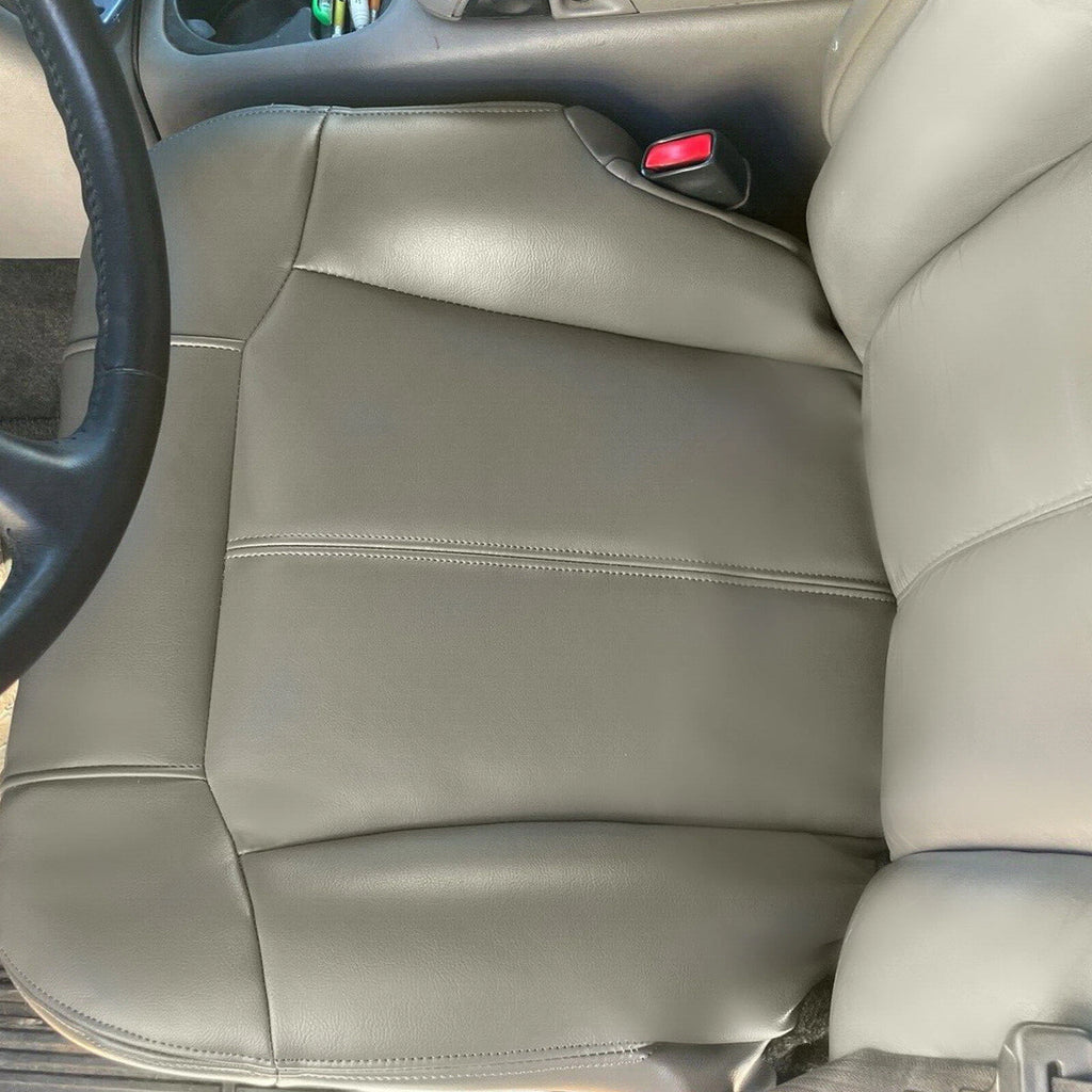 Driver Bottom Seat Cover for Tahoe Suburban (1999–2002) Pewter Gray