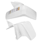 Front Fender Set for Yamaha Blaster YFS200 (1988–2006) White Plastic