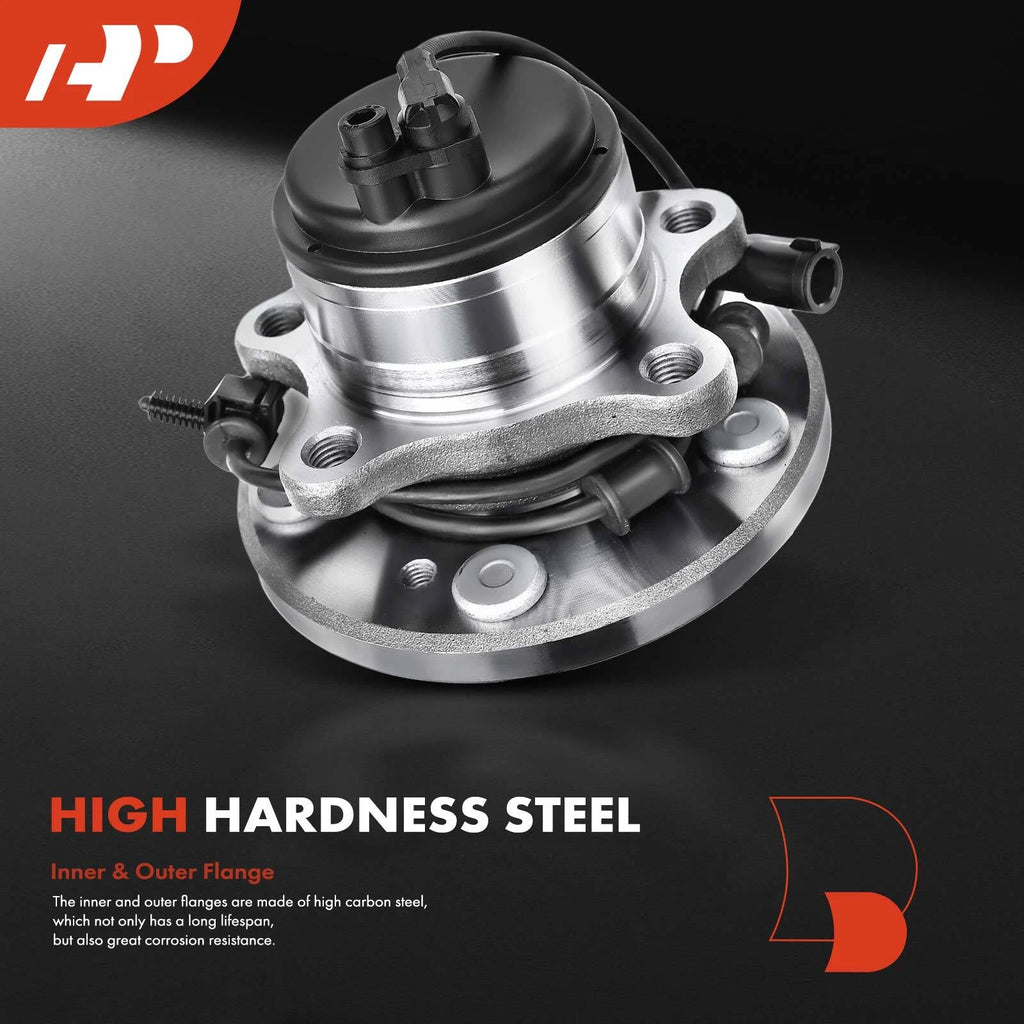 Front Wheel Hub & Bearing Assembly with ABS Sensor for Ford Lincoln