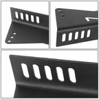 Set of 2 NRG Innovations Steel Bucket Seat Side Mount Brackets RSC-100MB