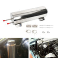 3" X 10" Polished Stainless Steel Radiator Coolant Overflow Tank