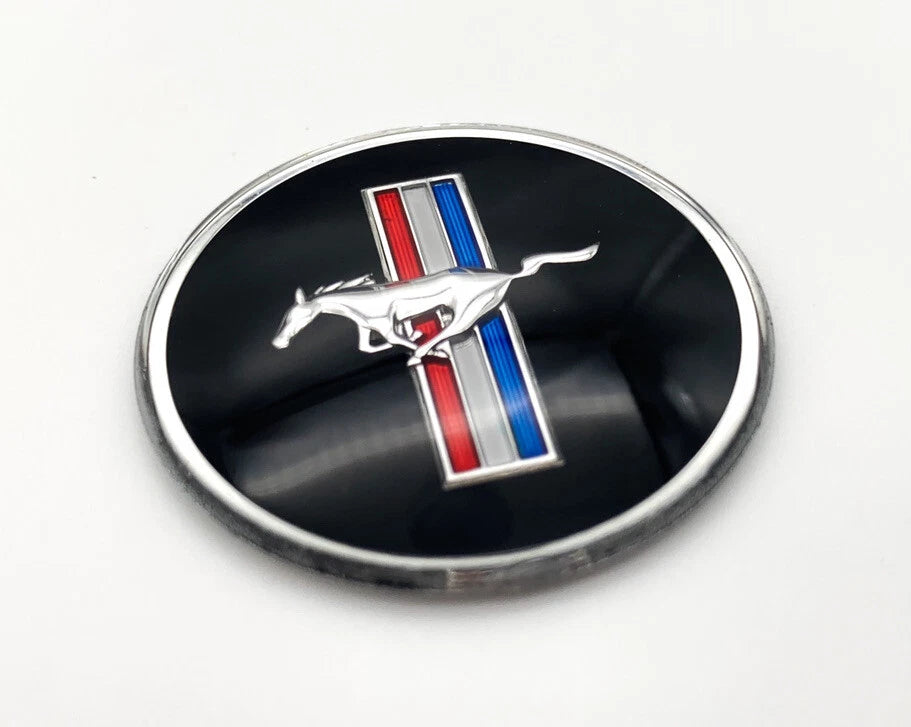 Dash Panel Emblem Decal Replacement for 1967-1968 Ford Mustang Deluxe Interior