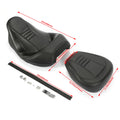 Low-Profile Driver Passenger Seat for Harley Touring Road Glide (2009–2023)
