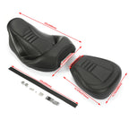 Low-Profile Driver Passenger Seat for Harley Touring Road Glide (2009–2023)