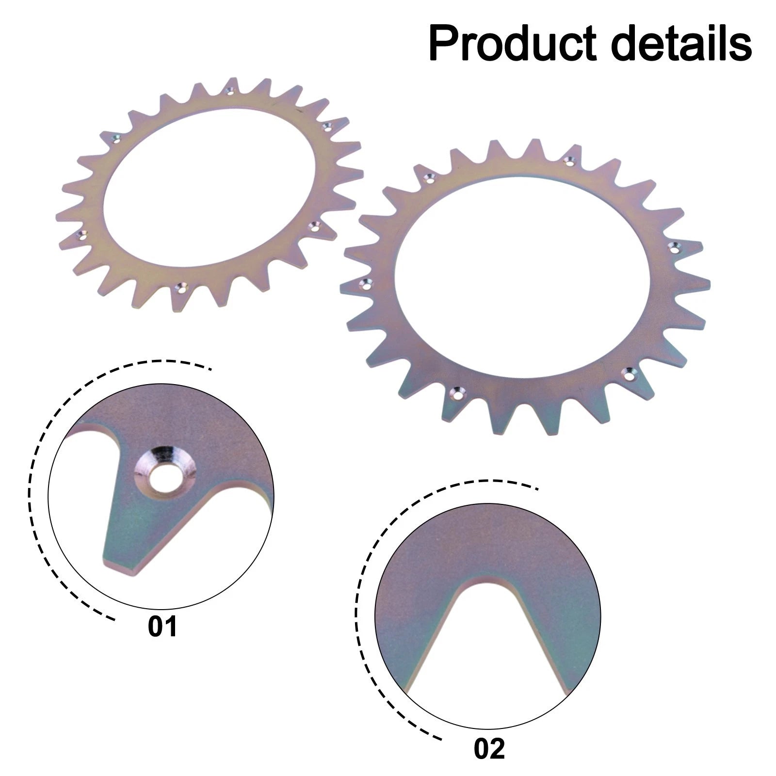Spikes for Parkside Robotic Lawnmower PMRA, PMORDA