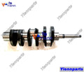 Crankshaft Steel for Komatsu PC30-6 PC38U Excavator (3D84-1GA, 3D48-1FA)
