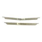 Emblem Inserts Replacement for 1963 Chevy Impala Bel Air Front Hood Rear Trunk