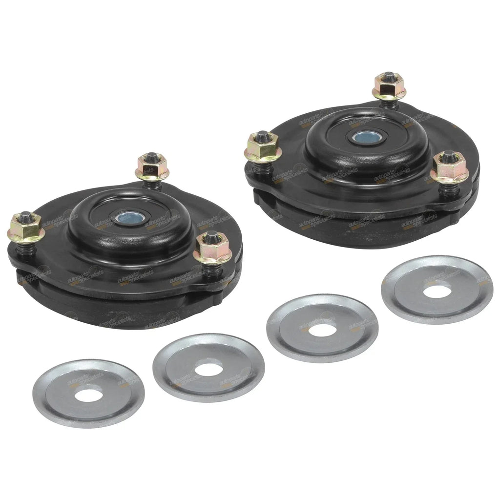2 x LH & RH Front Upper Strut Top Shock Absorber Mounts for Make Model