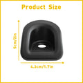 Door Panel Trim Lock Knob Grommet Set for Ford Mustang