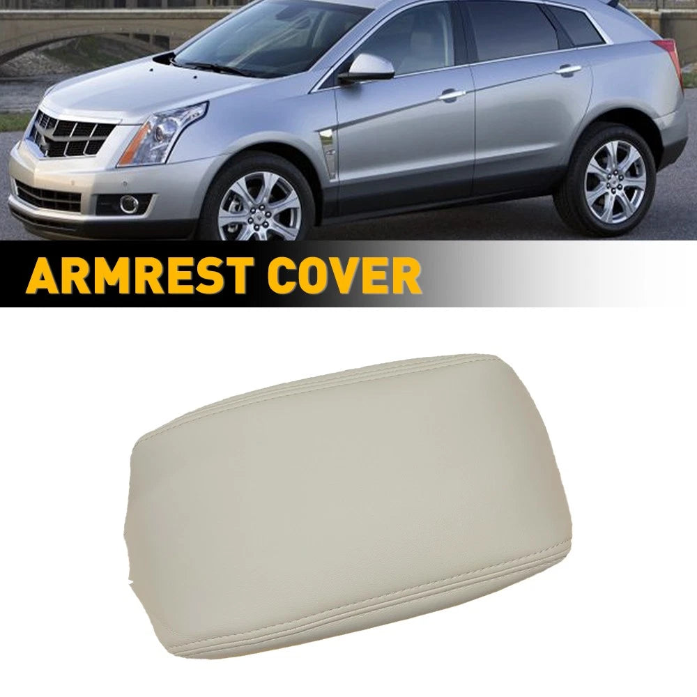 Center Console Armrest Lid Protector for Cadillac SRX (2010–2016) Beige