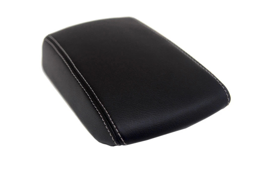 Center Console Armrest Cover for Mazda 3 (2003–2008) Gray Stitch
